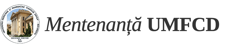 Mentenanță UMFCD